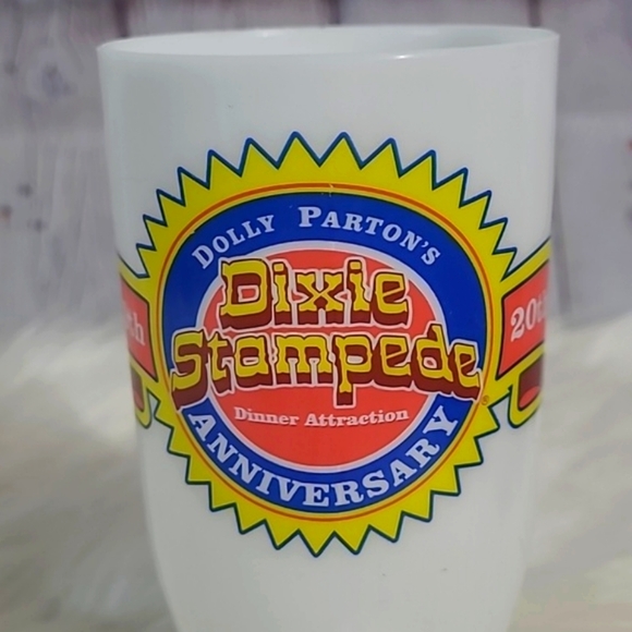 Dolly Parton Dollywood Dixie Stampede 20th Anniversary Plastic Cowboy Boot Cup - Picture 12 of 15